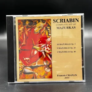 Scriabin, François Chaplin – Complete Set Of Mazurkas